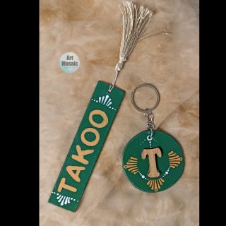 Bookmark and keychain 1