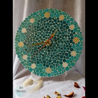 Mosaic Wall Clock A