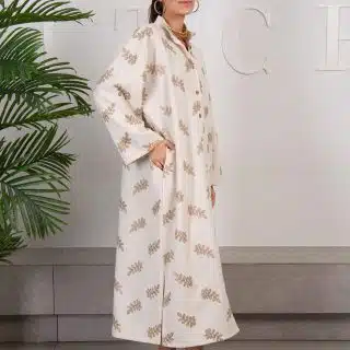 Linen shirt dress/cardigan