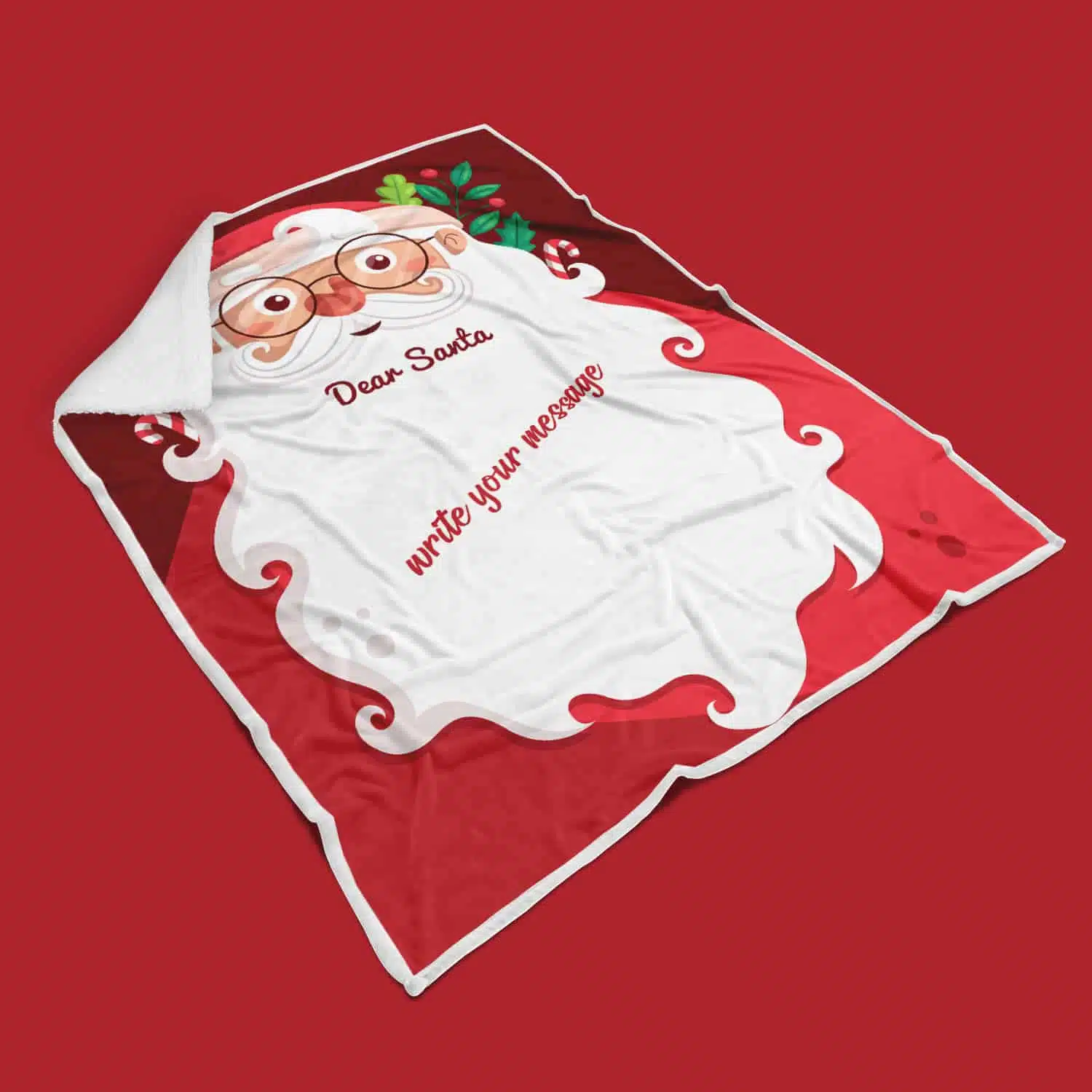Noel chirstmas blanket 2 mockup blanket 13