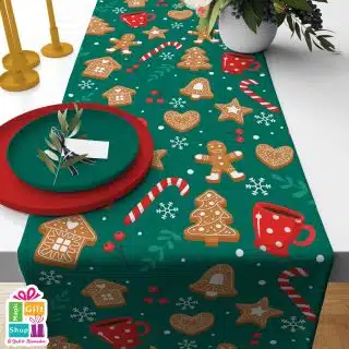 Christmas green & ginger man