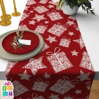 Christmas red & white