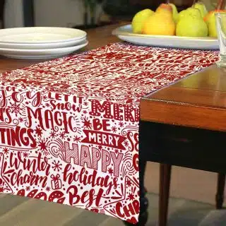 christmas red letters