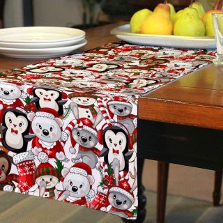 christmas cartoon animals