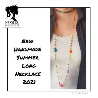 Long handmade necklace