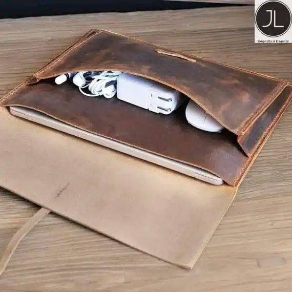 Handmade Leather Laptop Sleeve 7 scale 400570570