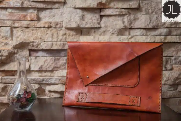 Handmade Leather Laptop Sleeve 5 scale 400750500