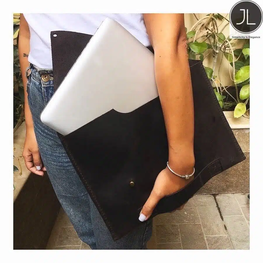 Handmade Leather Laptop Sleeve 1 Handmade Leather Laptop Sleeve