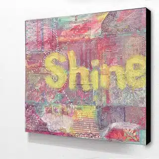 Shine wall art