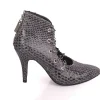 Grey Python chain stiletto