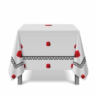 tablecloth tarboush