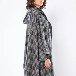 Hoody poncho