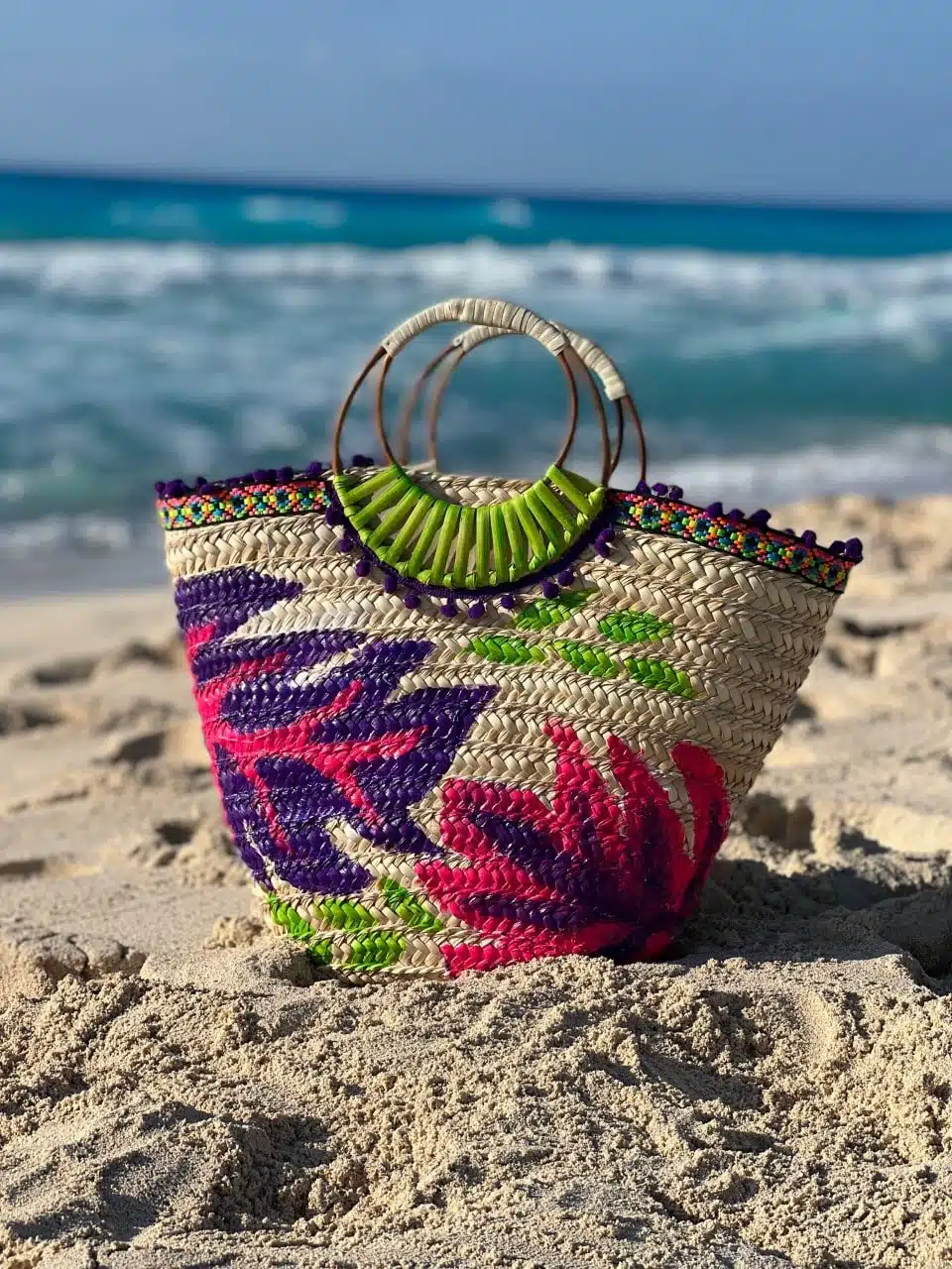 Leafy Straw beach bag 1 Leafy Straw beach bag