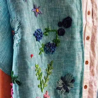 Chilling Summer Linen Shawl