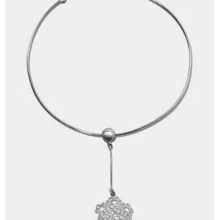 Dentellier Collection , Half Sphere Necklace