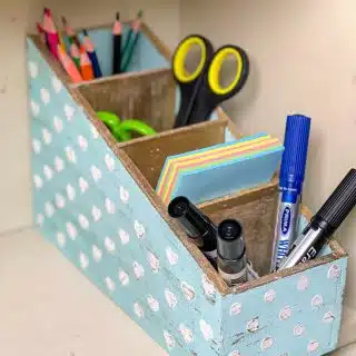 pastel polka organizer