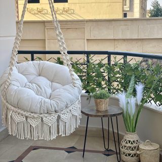 Macrame swing