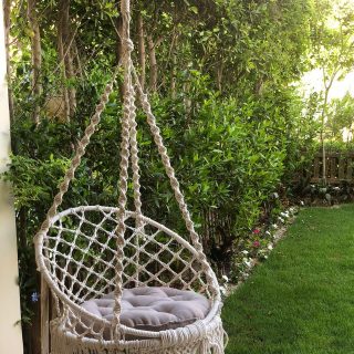 Macrame swing