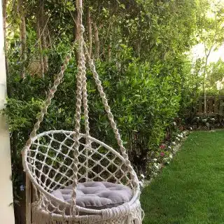 Macrame swing