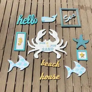 Beach House Wooden Wall Decor