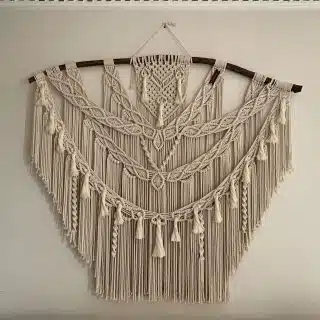 Macrame wall hanging