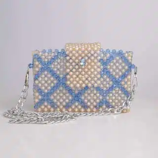 Handmade beaded bag