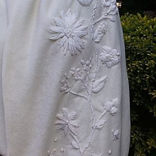 Off White Soft Wool Shawl