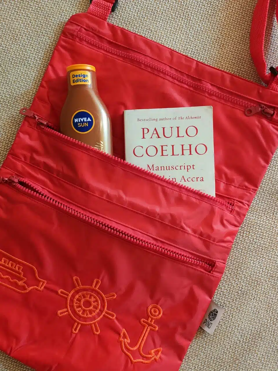 Pino Waterproof Beach Bag - Multiple Zippers (X-Zip) 3