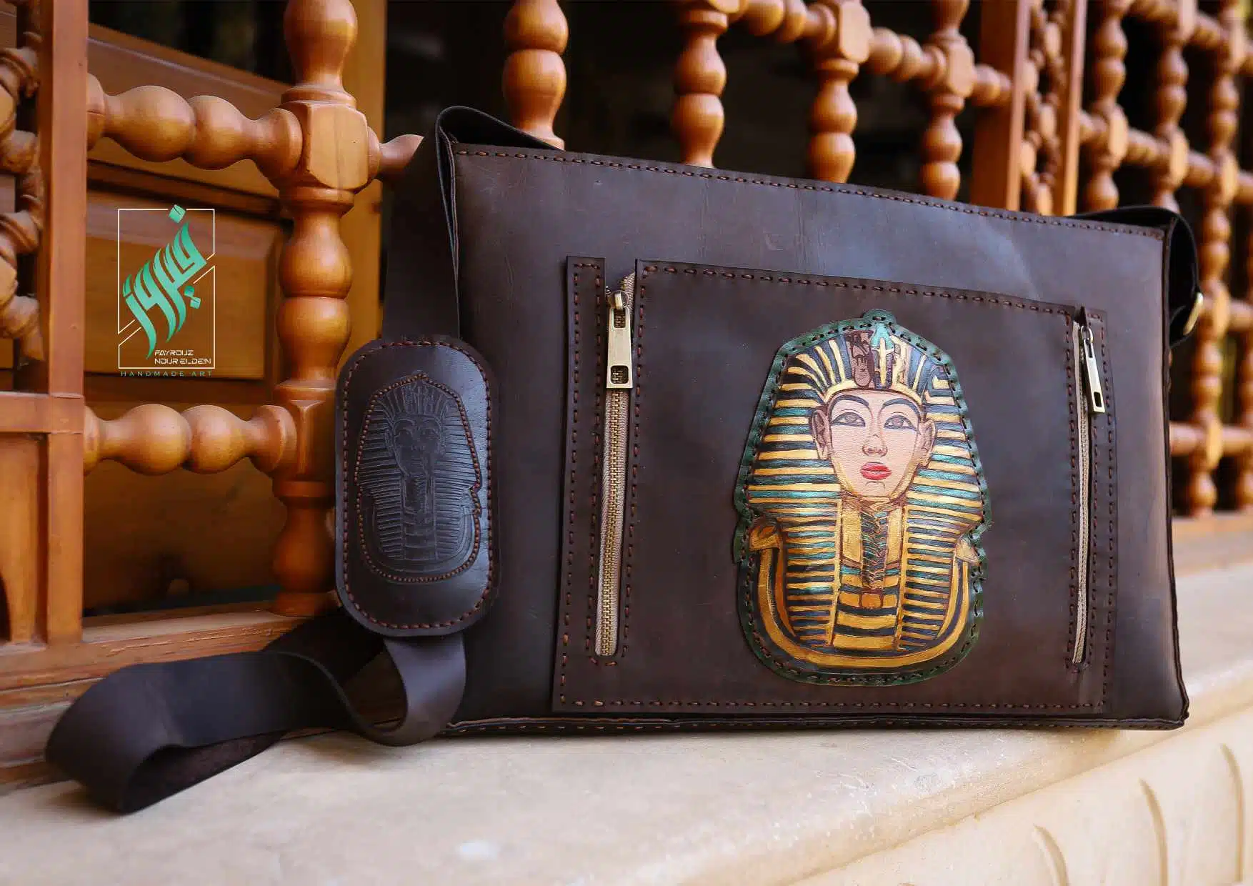 شنطه لاب توب جلد طبيعي 1 شنطه لاب توب جلد طبيعي