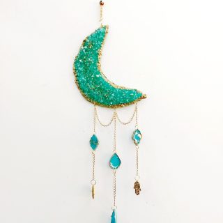 Ramadan Mint Wall Hanging 55x22 cm