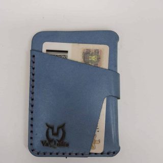 baby blue card holder