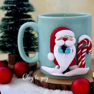 Santa mug " winter collection"