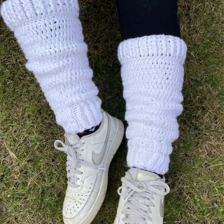 Plain Crochet Leg warmer