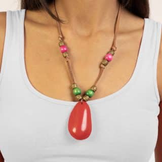 The Red Stone Necklace