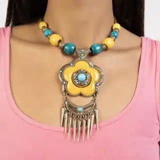 The Arabian Sun And Sea necklace