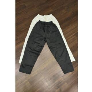 Cotton fleece pants