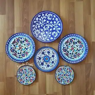 Blue Palestinian Folklore (الخليل)