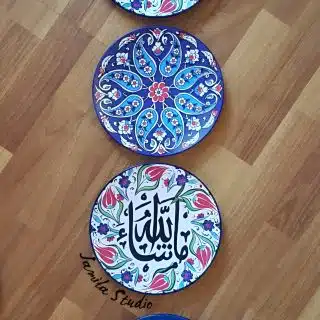 اطباق حائط استايل تركى (بارك الله)