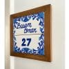 Blue Blanc Customized Door Sign
