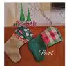 Plaid stocking socks