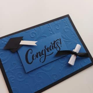 Graduation card handmade greeting card