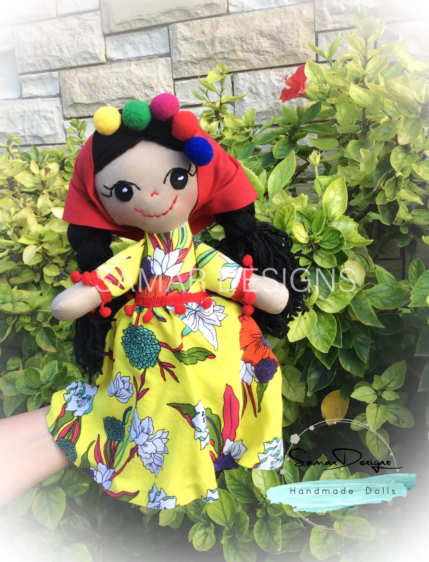 Egyptian folkloric handmade soft doll “ Warda” 4 AD2C2516 6224 4F0F A978 DA3EBE44E51D scaled