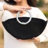 Black moon purse