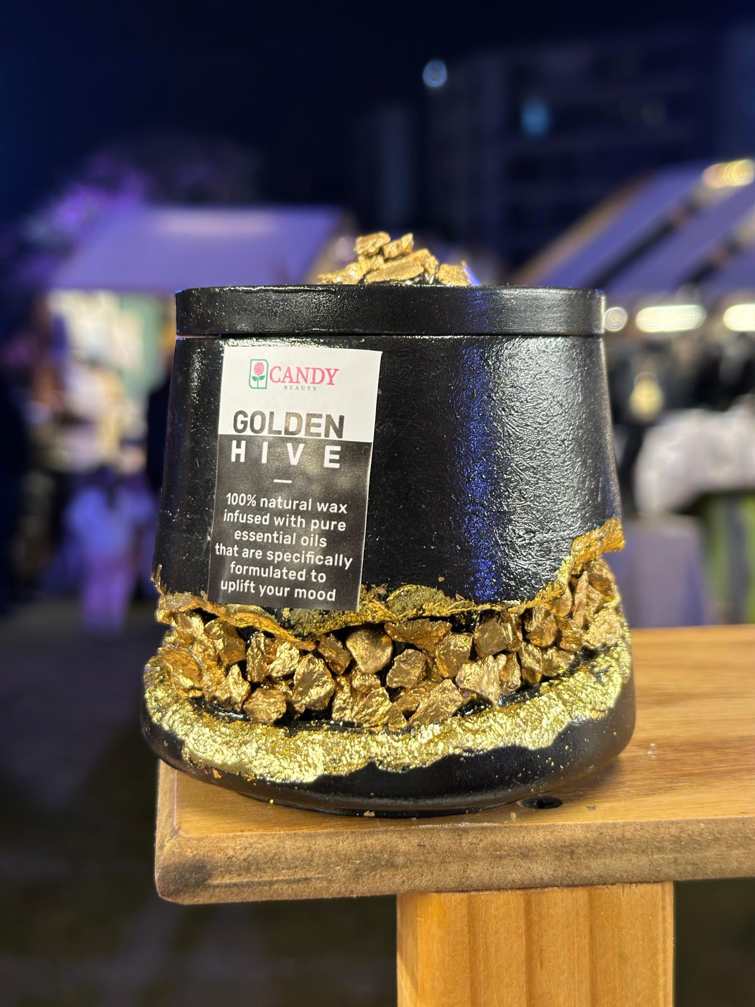 Cracked Candle GOLDEN HIVE 1 Cracked Candle GOLDEN HIVE