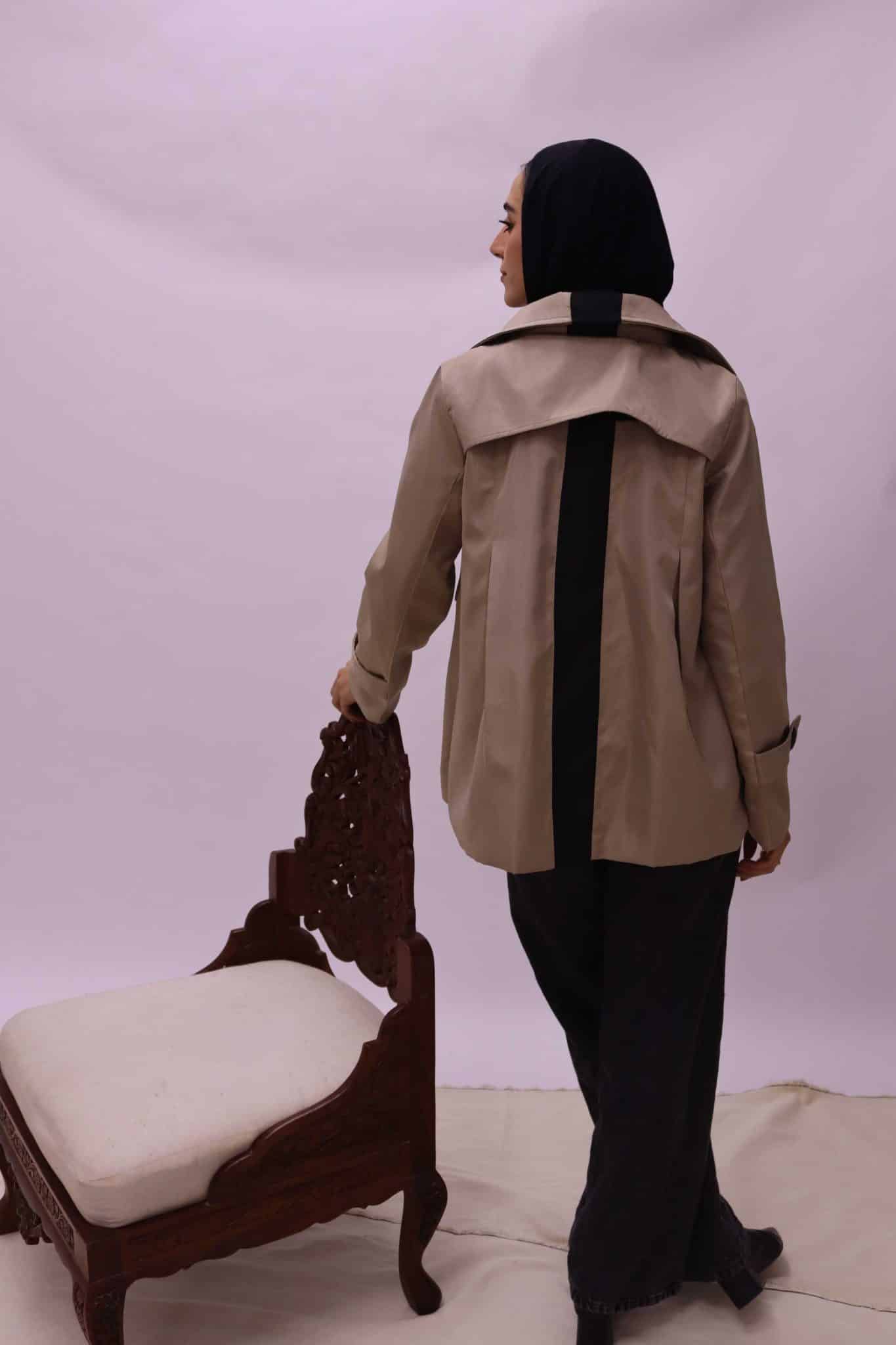 Beige waterproof jacket 3 IMG 0746 scaled