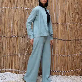 Pistachio Cable Knit Set