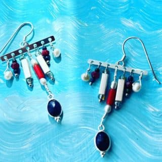 925 Silver Greco earrings