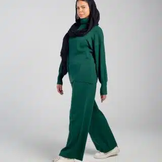 Soft winter set green