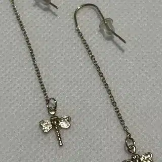 Boho HQ golden stainless steel earrings 2