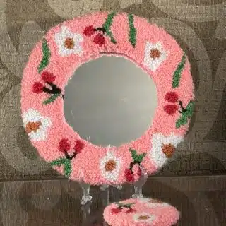 Cherries mirror frame